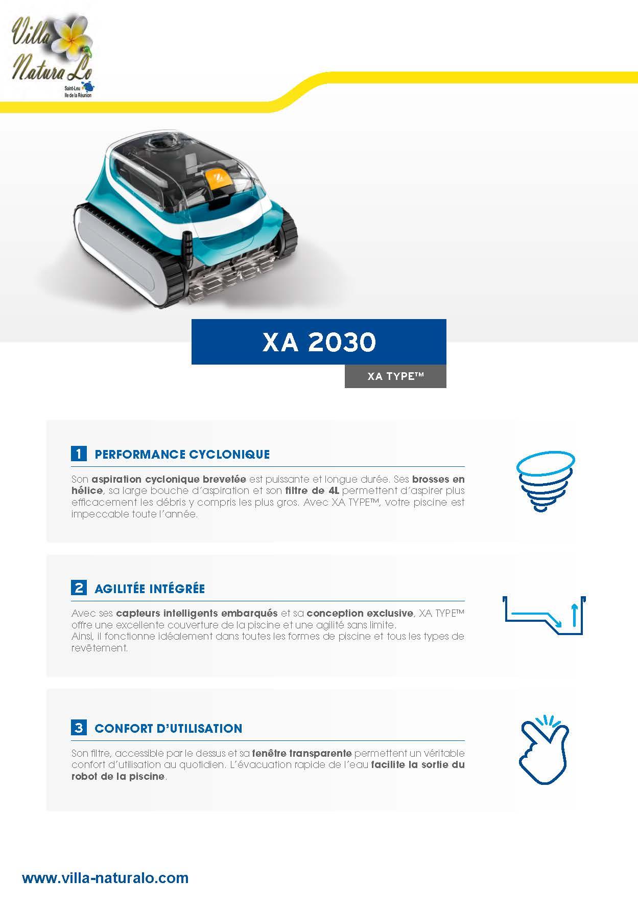 Zodiac xa 2030iq brochure page 1